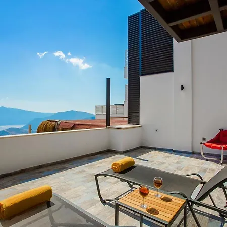 Gece Isolated Honeymoon Heated Pool Villa Kas